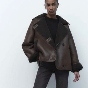 ZARA double-faced jacket, LIKE NEW